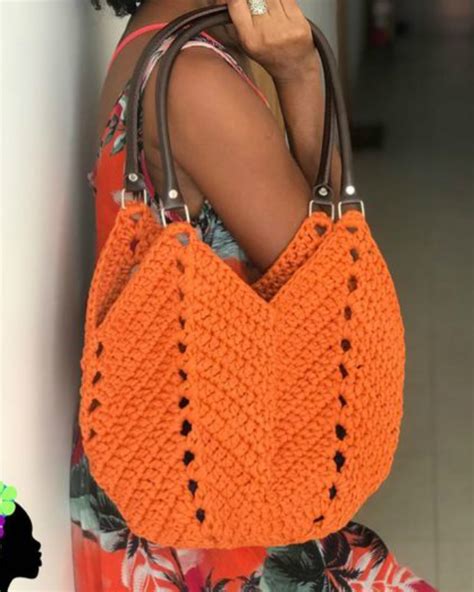 como fazer bolsa de malha